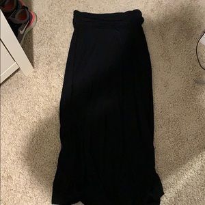 Black maxi Skirt